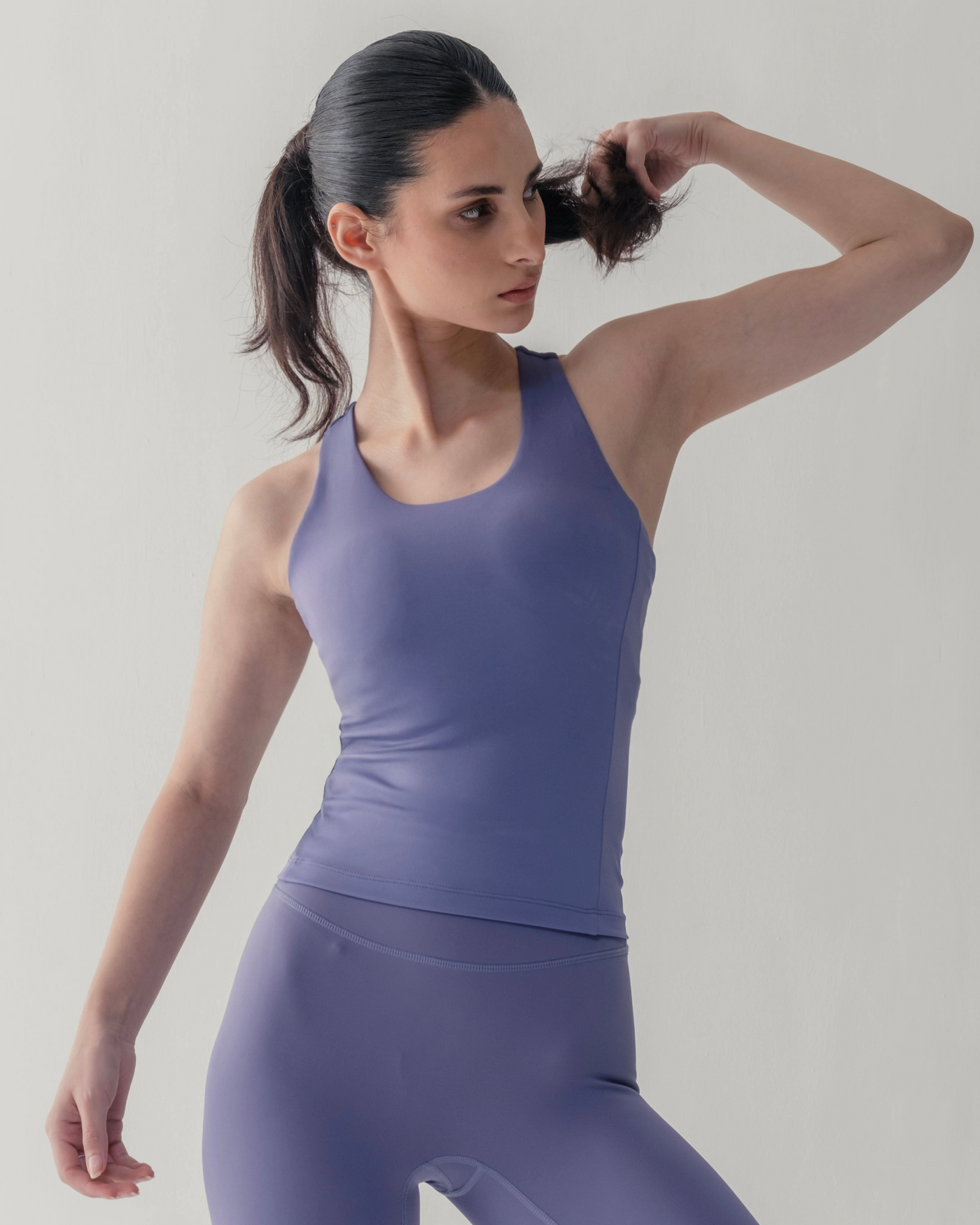 SculptFit Tank Top with Built-in Bra