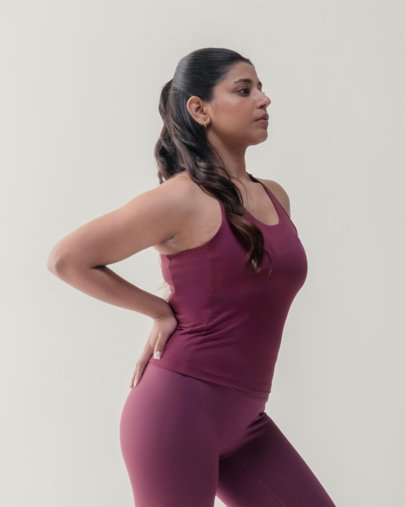 SculptFit Tank Top with Built-in Bra