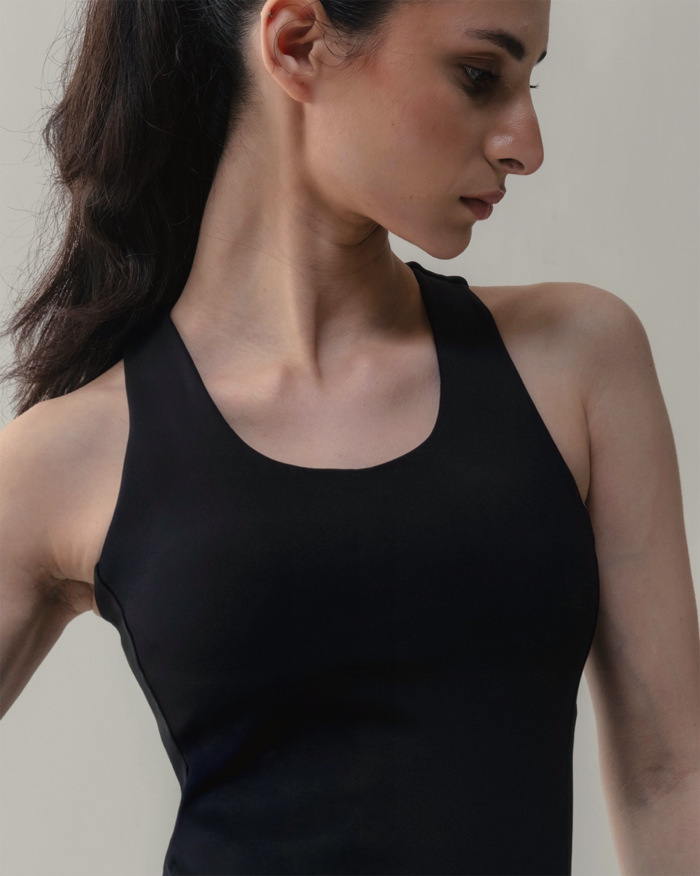 SculptFit Tank Top with Built-in Bra