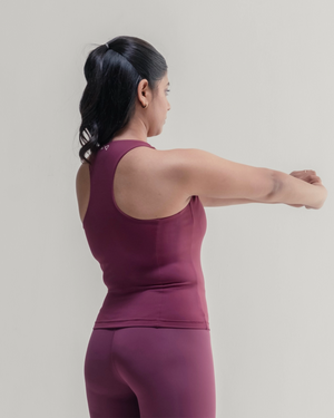 SculptFit Tank Top with Built-in Bra